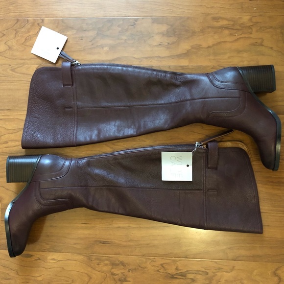 Franco Sarto Shoes - NWT Franco Sarto Ollie Dark Burgundy Wide Calf